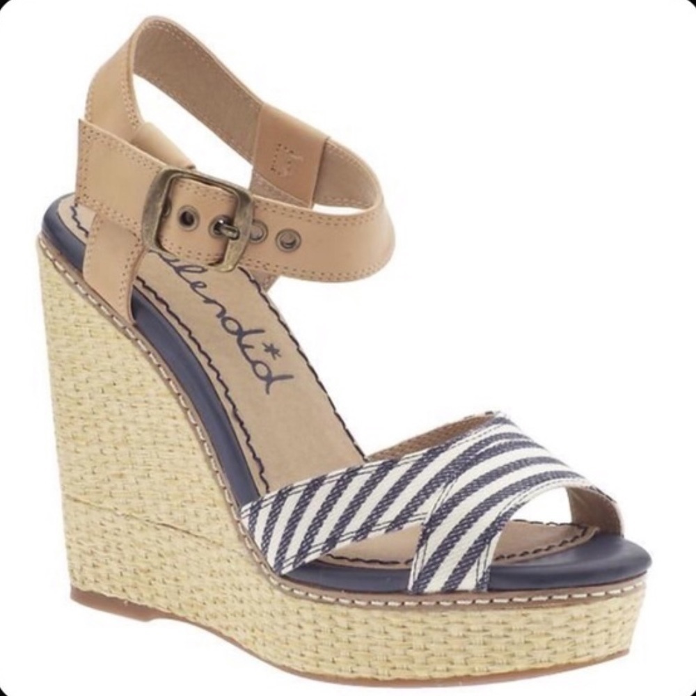 Splendid Kutie striped wedges